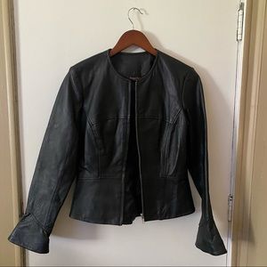 Shape Fx Leather Jacket